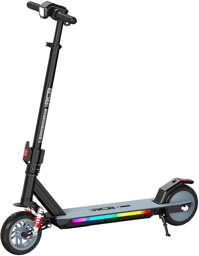 RCB R12Max Elektrische Step Kinderen - Max 18km/u - 220W -Schokdemping- Kinderstep
