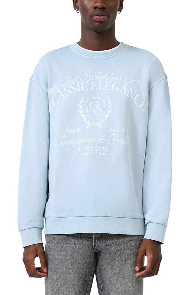 s.Oliver -qs Sweatshirts Blue Größe: S | Pullover Outlet | Herren | Blau