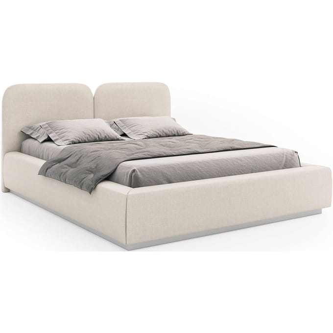 Bedframe Cremona chenille 140 x 200 cm | Selsey Design