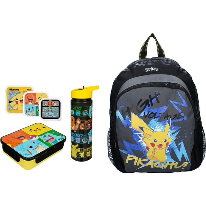 Pokemon schoolset; rugzak en lunchset