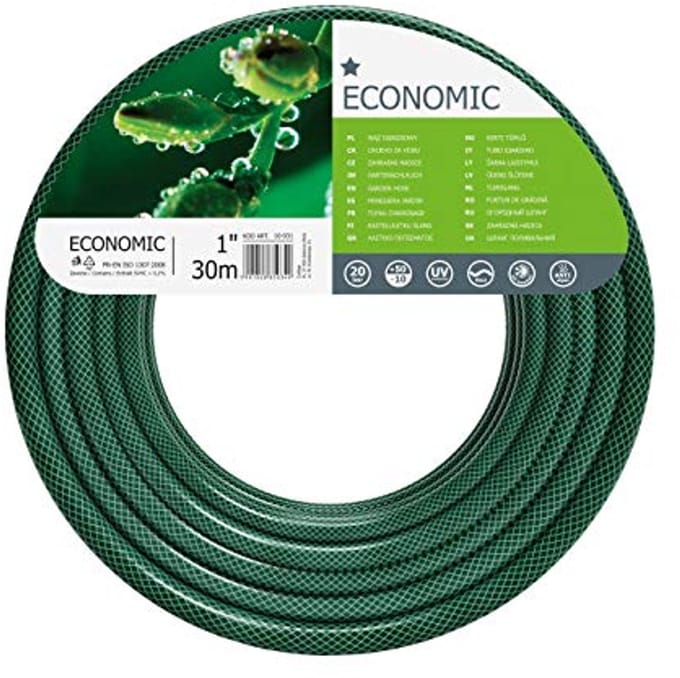 Elastische en Flexibele Tuinslang 30m - 3-laags Polyester met UV- en Algenbescherming