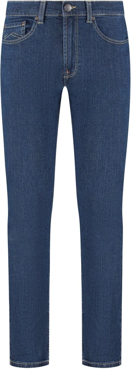 MASKOVICK - Heren Jeans - Slim Fit - Milano – Stretch - Denim Broek – Darkstone – W36 L32