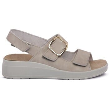 Sandalen met sleehak Grunland SE0165LATTE