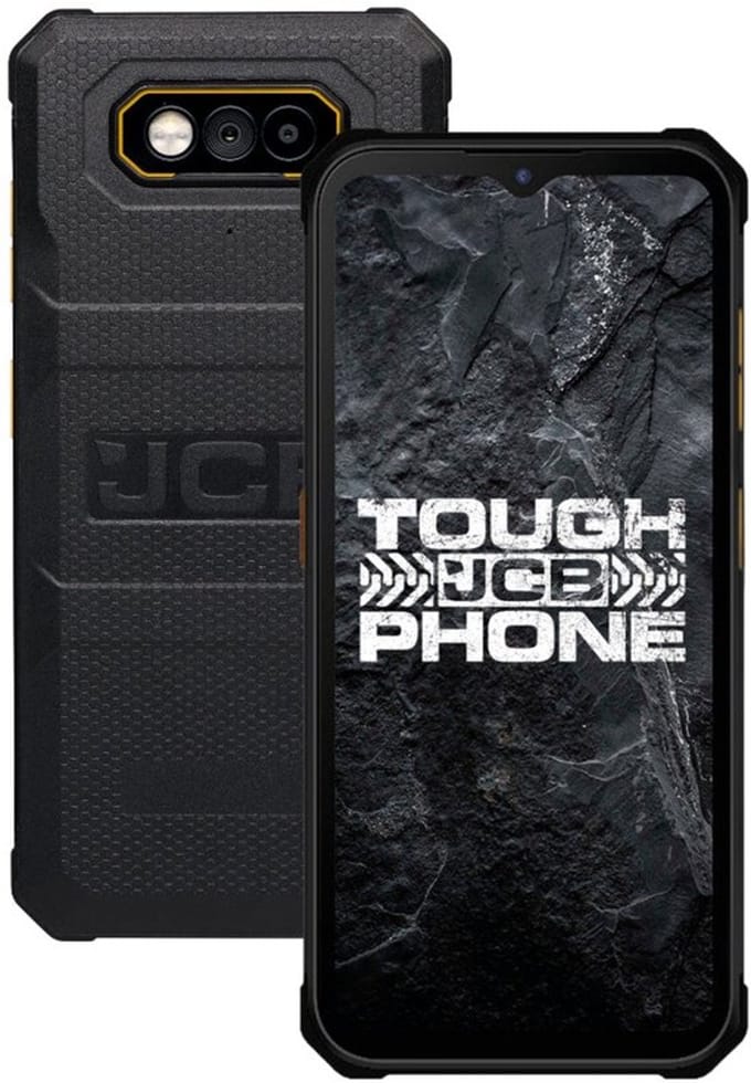 JCB Phone Toughphone E10 16,8 cm (6.6") Dual SIM Android 15 4G USB Type-C 8 GB 64 GB 6500 mAh Zwart