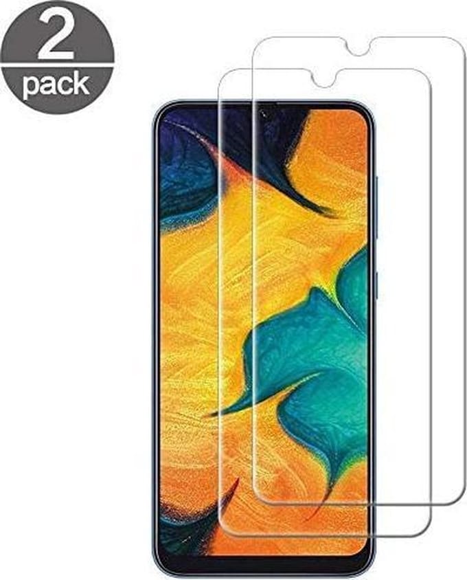 Screenprotector Glas - Tempered Glass Screen Protector Geschikt voor: Samsung Galaxy A01 - 2x