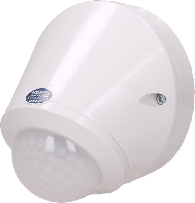 PIR Bewegingsmelder - Opbouw - 180 ° / 360 ° Detectie - IP65 - 12 meter bereik - Geschikt voor LED - Wit