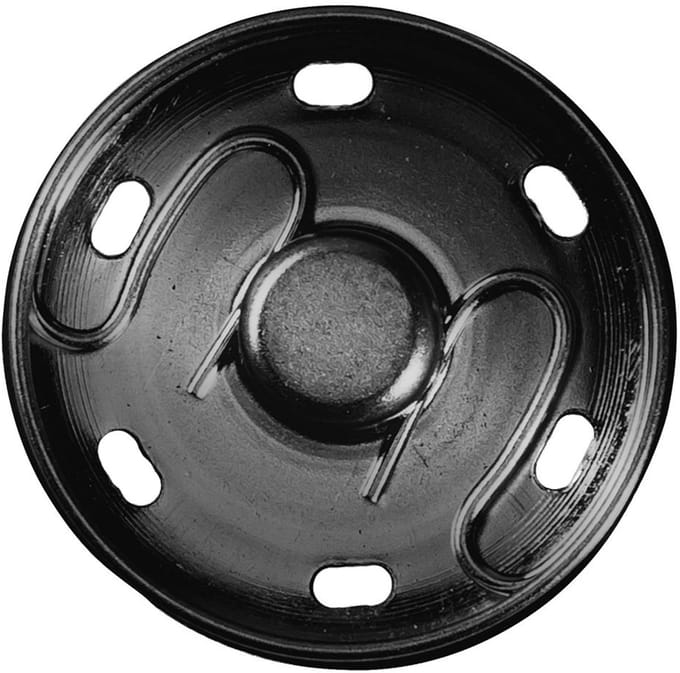 PRYM AANNAAIDRUKKNOOP MESSING 30MM GESCHUT BRONS - 1X2ST
