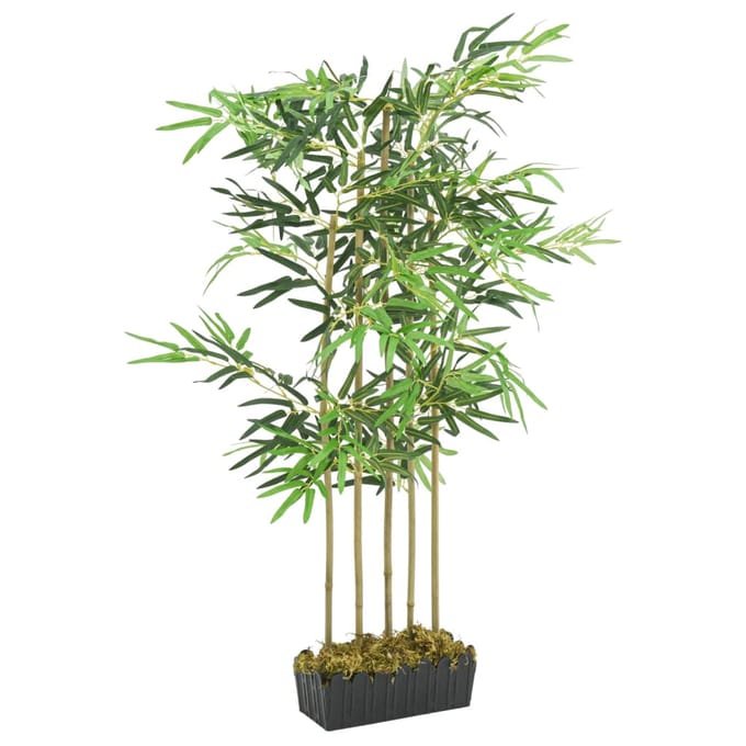 vidaXL - Kunstplant - bamboe - 730 - bladeren - 120 - cm - groen