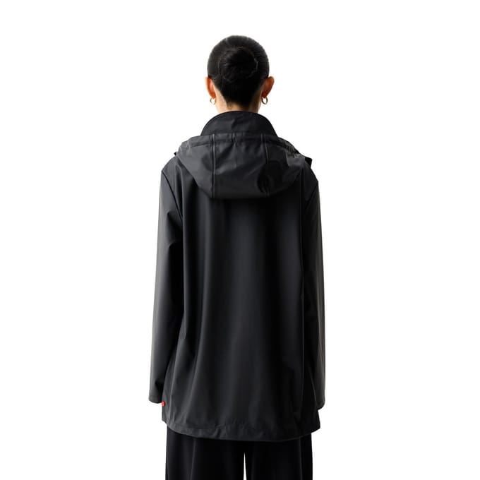 Hunter Jo Parka Unisex Volwassenen Zwarte Regenjas