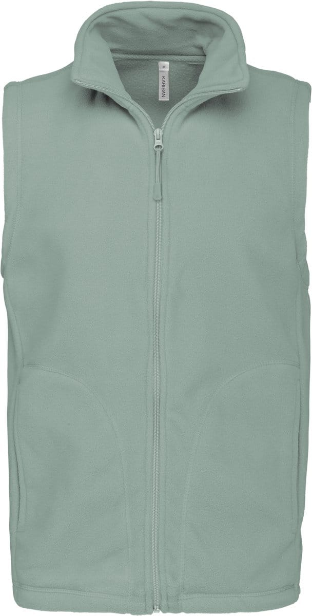 Kariban Bodywarmer van microfleece heren K913 - Sage - 5XL