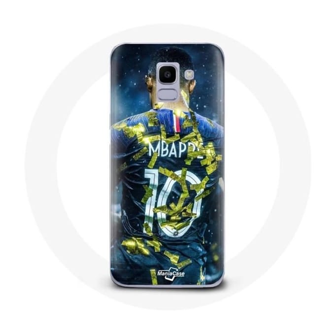 Coque pour Samsung Galaxy A8 2018 Mbappé Foot