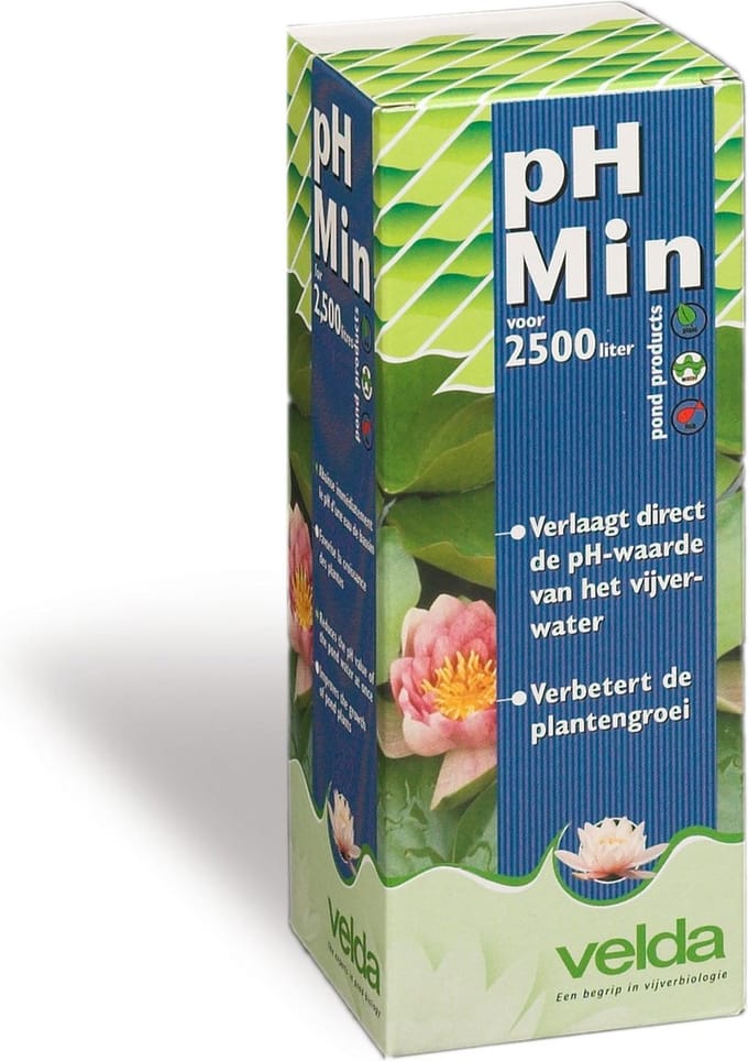 Velda Waterverbetering Ph Min 250 Ml Transparant