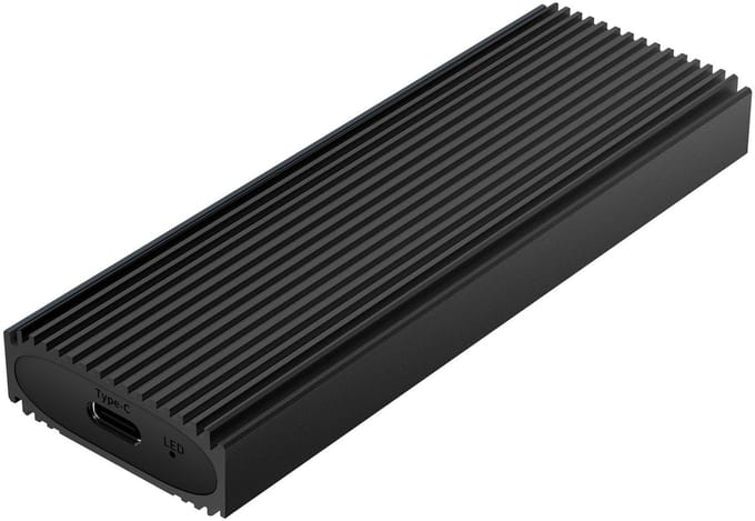 Hard drive case Aisens ASM2-022B Black USB USB-C