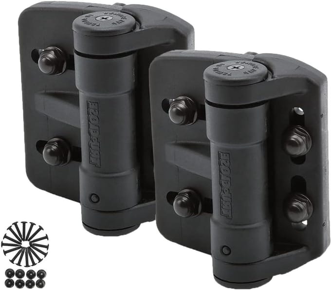 Weatherables Regular Truclose Mini Multi verstelbare scharnieren Tcama1 D & D Technologies, zwart