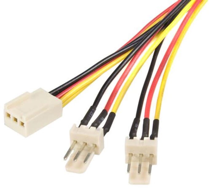 StarTech.com TX3 Fan Power Splitter Cabl