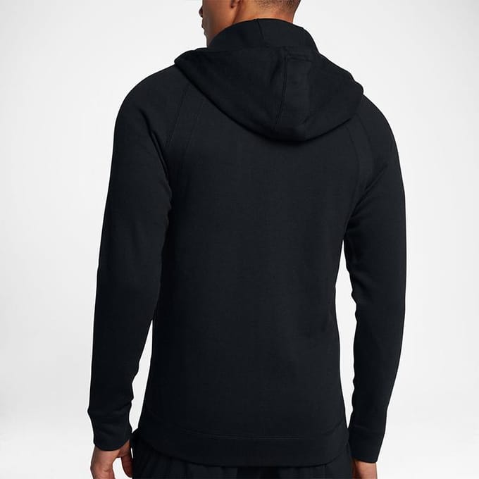 Veste à capuche zippée Jordan couleur unie avec logo pour homme Vêtements d'extérieur Noir 860197-010 S black