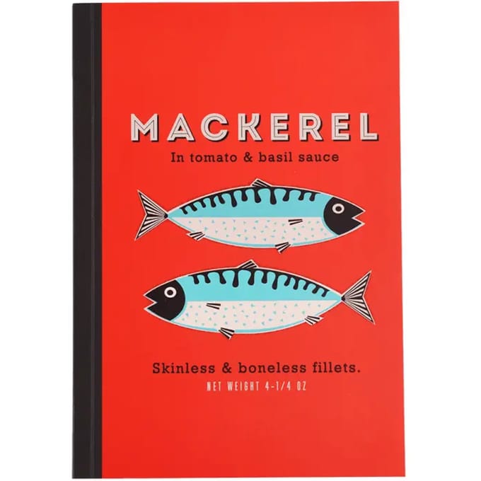 Gevoerd notitieblok a5 Rex London Mackerel