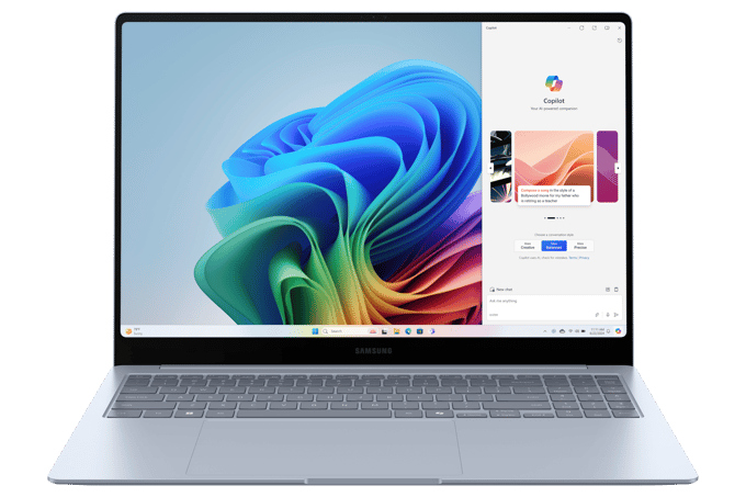 Samsung Galaxy Book4 Edge (16", X Elite X1E-84-100, 16GB), Copilot+ PC Sapphire Blue