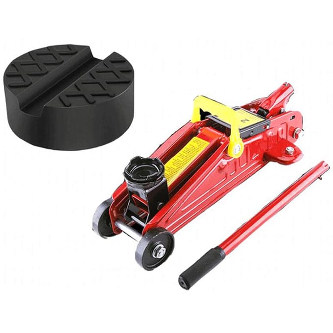 Autolift Jack Stand rubberen pads Zwart rubberen gleufvloer Jack Pad zwart