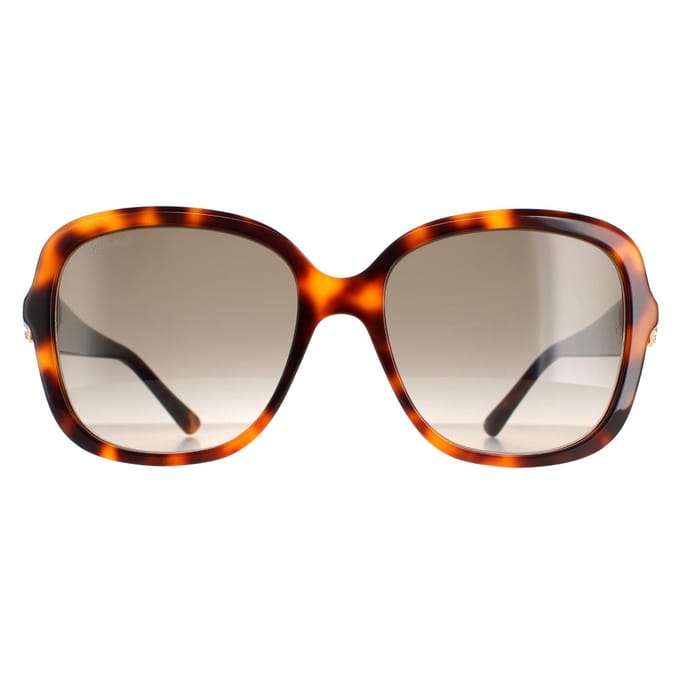 Jimmy Choo zonnebril sadie/s 086 ha havana bruine gradiënt