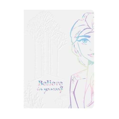 Disney 100 opal collection frozen - schrift a4 60 pagina's, ruitjes