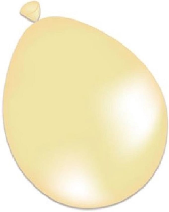 Paarlemoer Vanilla ballonnen 12 inch=30 cm  Zak 100 stuks