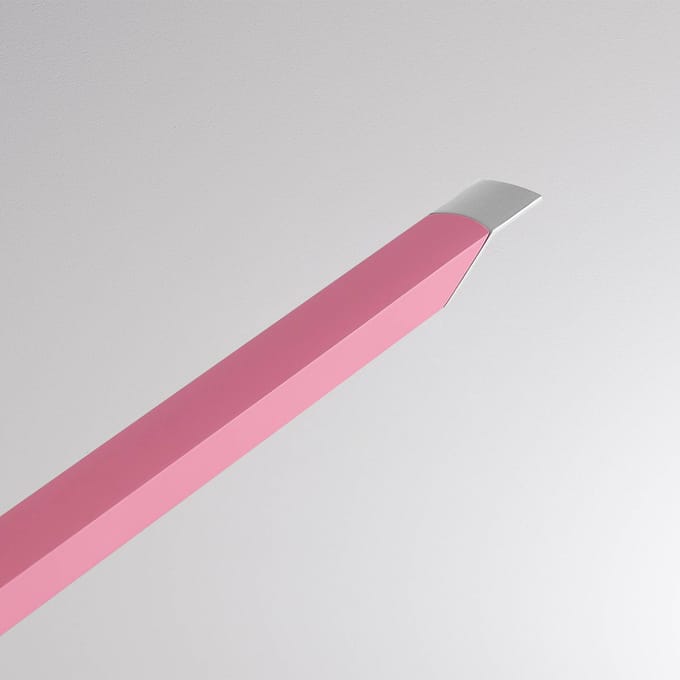 Molto Luce LED bureaulamp FLOYD ACCU, roze, 55 cm, CCT, dimbaar
