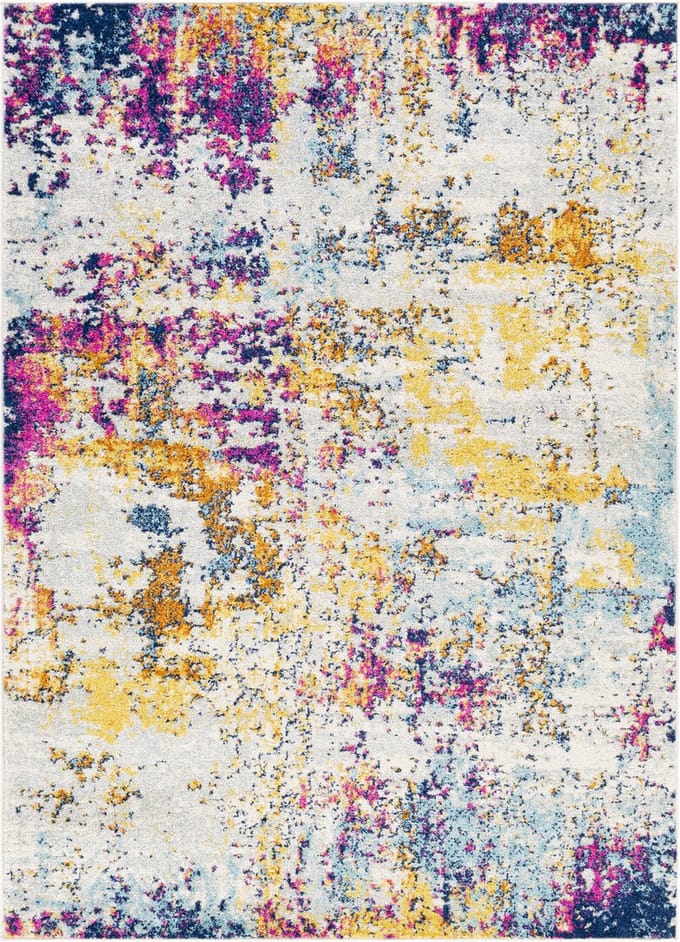 SURYA Sarah vloerkleed modern abstract meerkleurig
