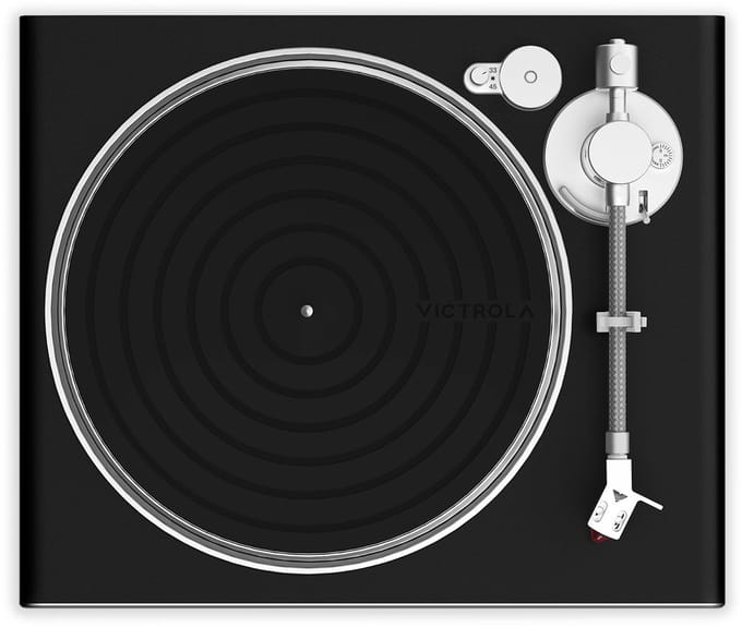 Victrola VPT-2500-BSL-INT - Hi-res Carbon - Bluetooth - zwart