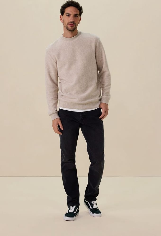 Sissy-Boy - Zwarte mid-rise regular fit jeans