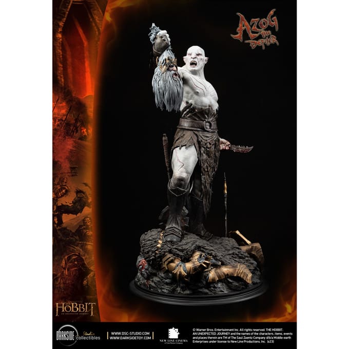 Azog The Defiler John Howe Signature Edition Masters Series 1/3 by DarkSide Collectibles Studio