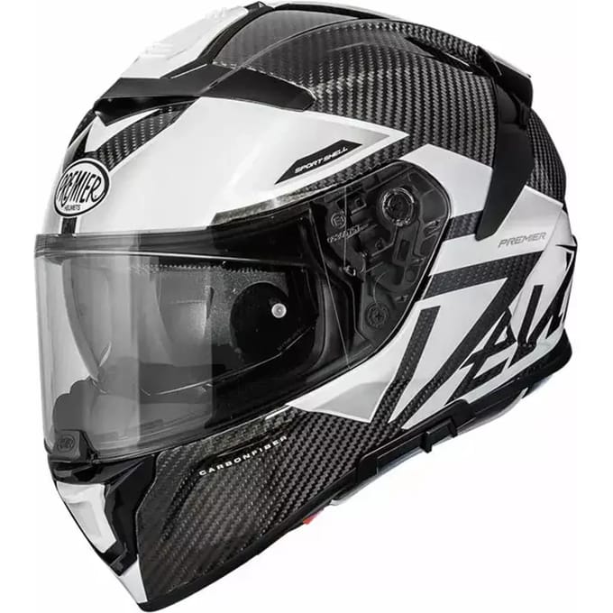 Volle motorhelm Premier Devil MN 8