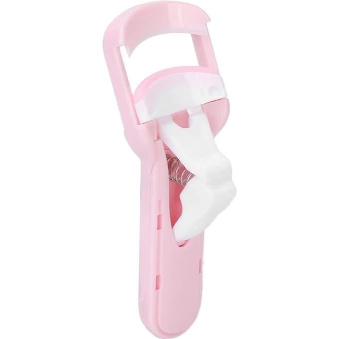 Wimperkruller Professioneel Thuis Schoonheidssalon Draagbaar Ergonomisch Druktype Wimperkruller Make-up Tool white