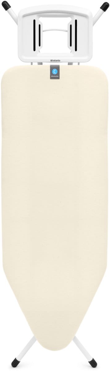 Brabantia Strijkplank C - voor Strijkijzer - 124x45 cm - Ecru