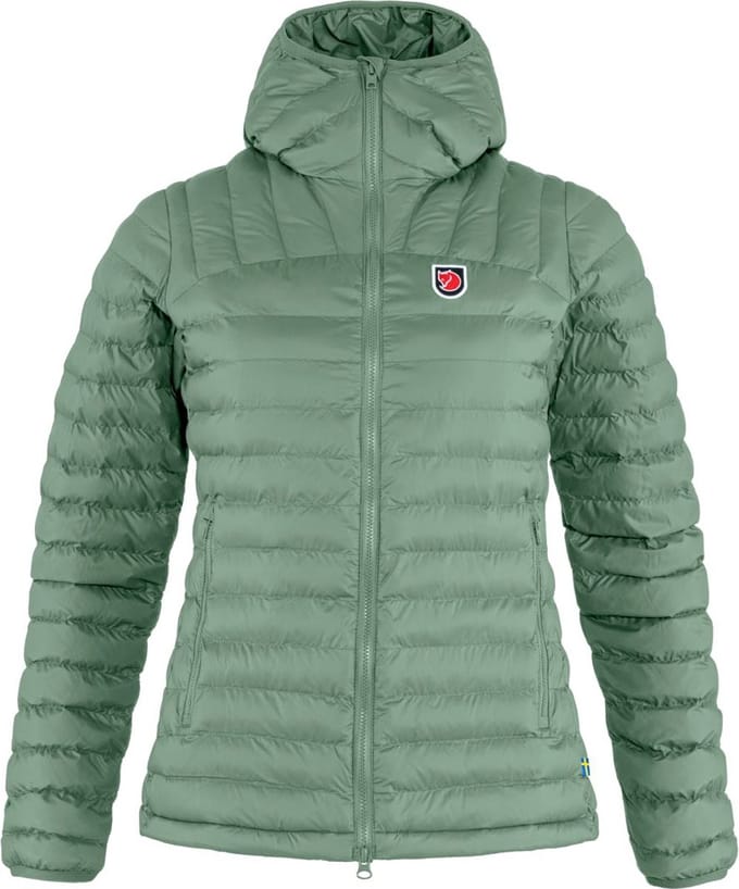 Expedition Lätt Hoodie Isolatiejas Dames Patina Green L