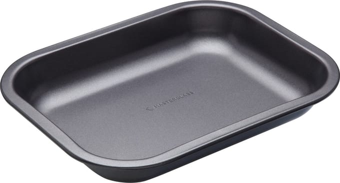 KitchenCraft MasterClass Kleine Braadpan Met Antiaanbaklaag - Heavy Duty Koolstofstaal 27 x 21 x 4 Centimeter