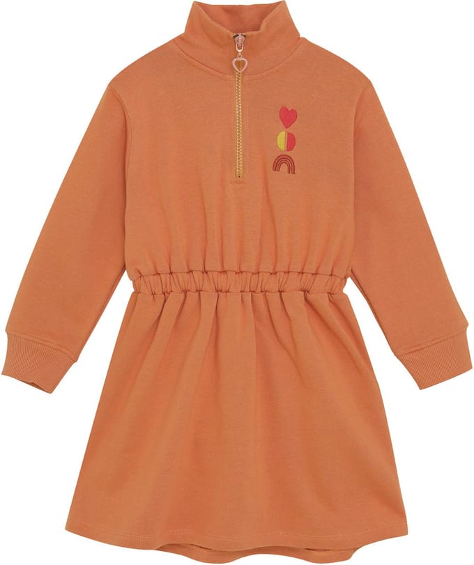 Noppies Jurk Palmer - Apricot Brandy - Maat 110