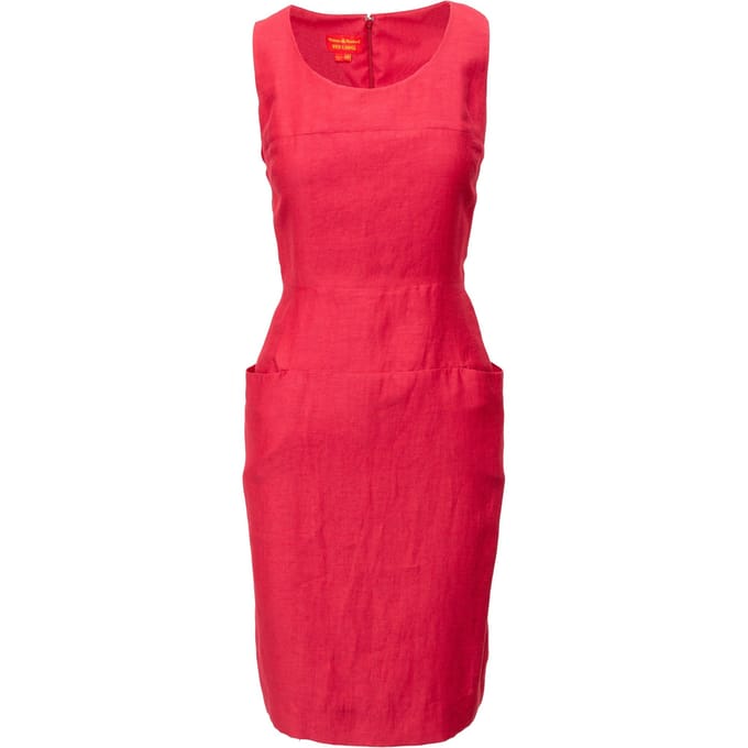 Vivienne Westwood Red Label Linnen Jurk - '00s