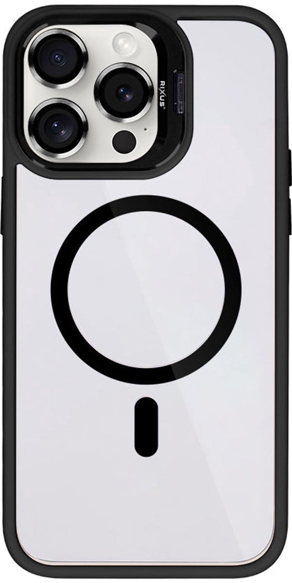 Rixus Classic 03 Case With MagSafe For Apple iPhone 14 Pro Max Black