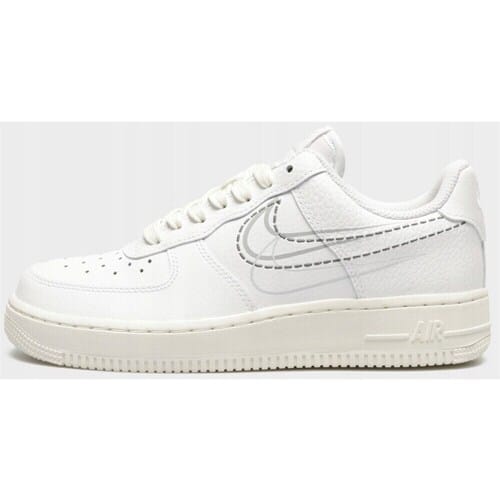 "Nike Nike Air Force 1 Low Multi - Sneakers - Unisex - Swoosh ""White - Sail"""