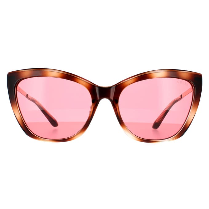 Guess zonnebril Gu7781 56S Havana Bourgondië