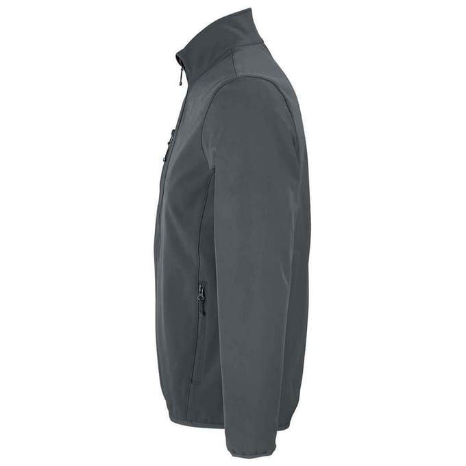 SOLS Heren Falcon Gerecycleerd Soft Shell Jasje (Houtskool)