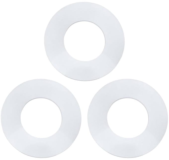 Solidchoice- Spoelklepring 3-pack - Afdichtring Geberit - Rubberen Ring - Afdichtingsring - Binnendiameter 33 mm - Buitendiameter 85 mm