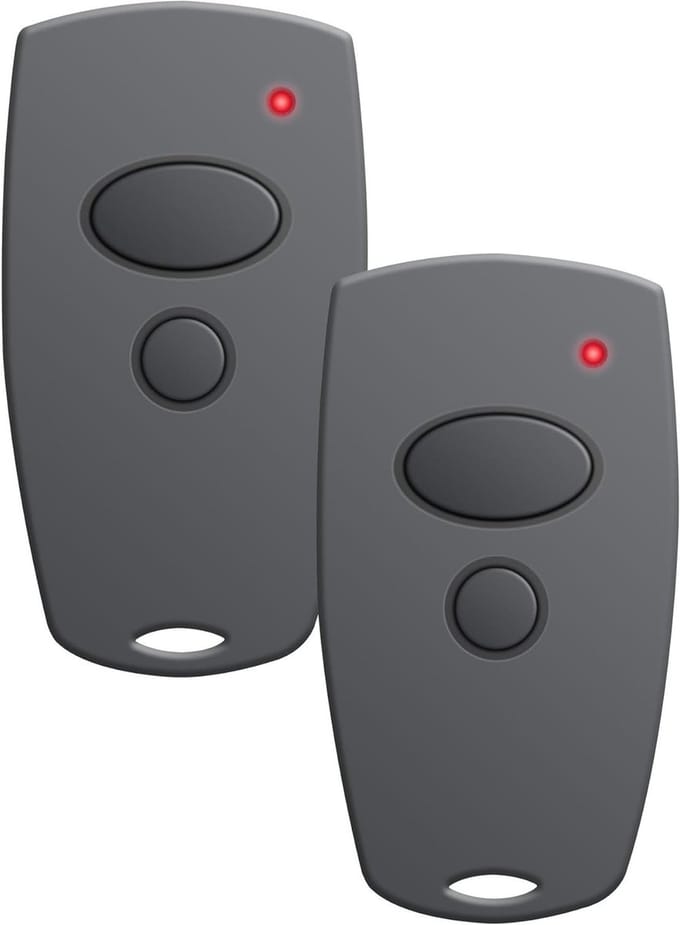 Handheld Transmitter 868MHz voor Marantec Garage Deuren, 2 Kanalen, Roller Code, Geschikt voor Digitale Opener 302, 304, 382, 384 - Verpakking van 2 Stuks