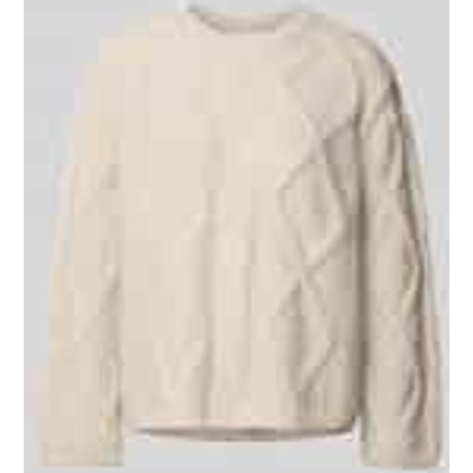 Relaxed fit pullover van merinowol