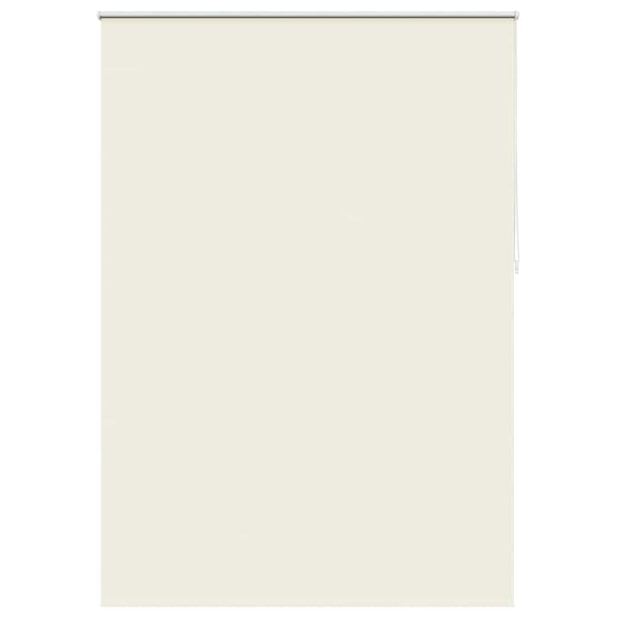 vidaXL - Rolgordijn - verduisterend - 164,4x230 - cm - gebroken - wit