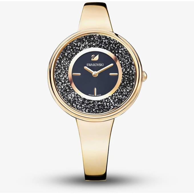Montre Femme Swarovski 5295334 Crystalline Pure Or Rose 34 black