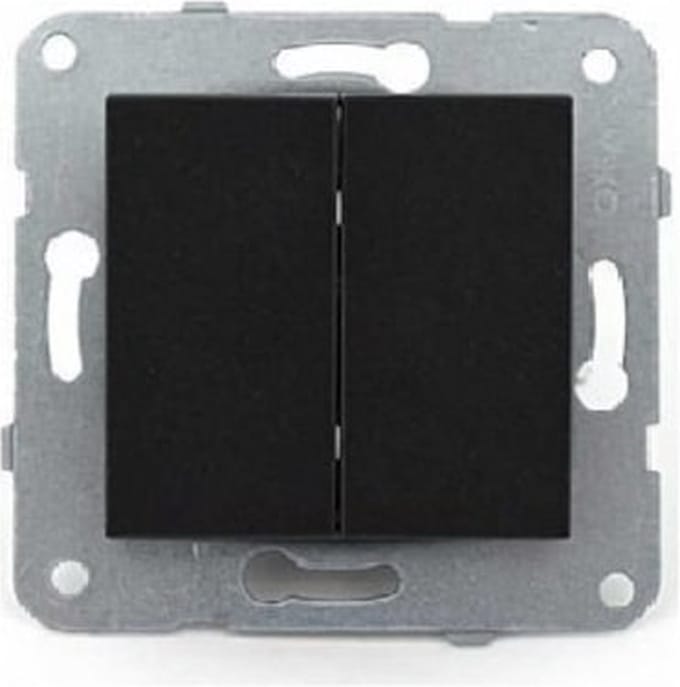 Panasonic Viko-Serieschakelaar-Zwart