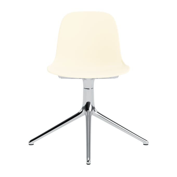 Normann Copenhagen Form Draaistoel - NormannCopenhagenFormCream - aluminium