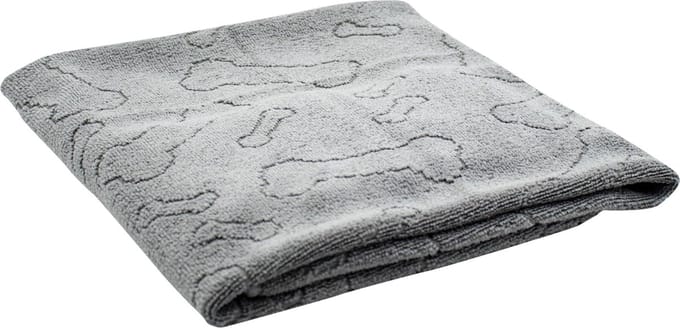 Bubimex - Microvezel Handdoek voor Huisdieren – Botpatroon - 110 x 60 cm